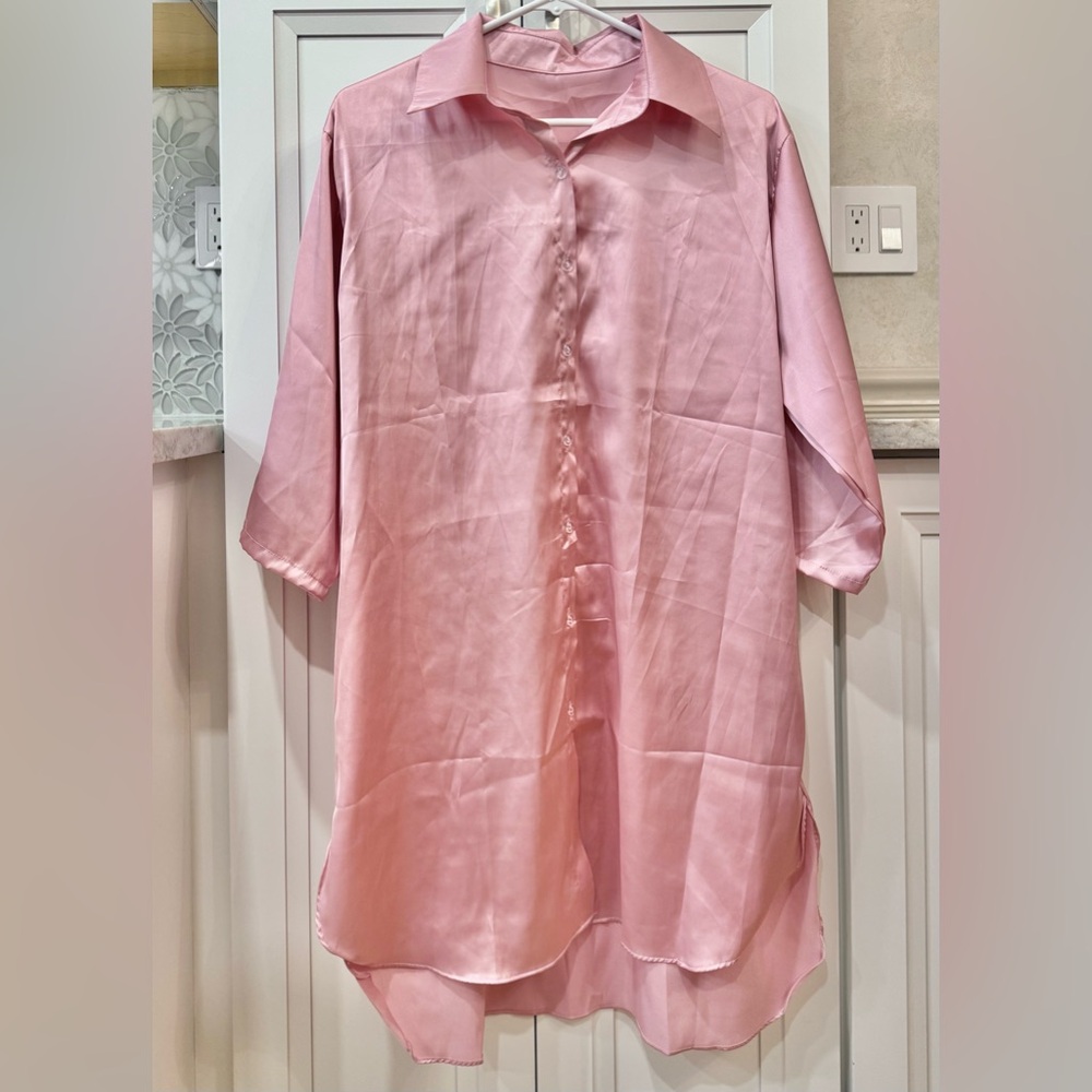 💗 Satin Night Shirt